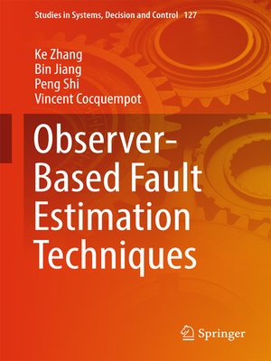 cover image of Observer-Based Fault Estimation Techniques